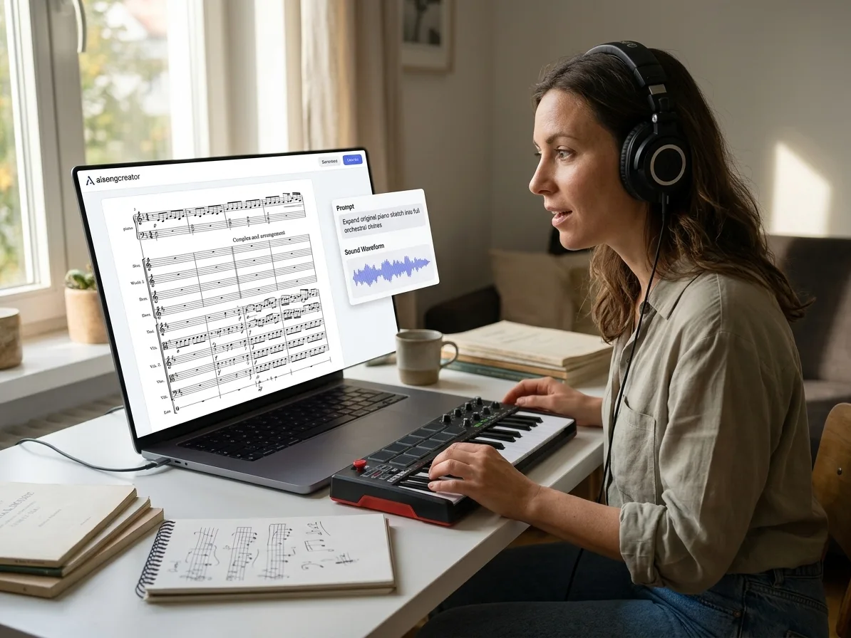 Passez vite de l’esquisse au score final