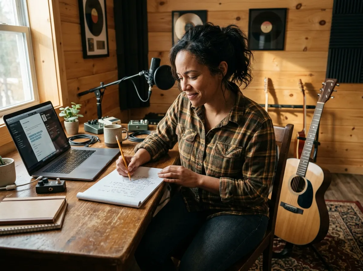 Contrôlez le style des paroles country