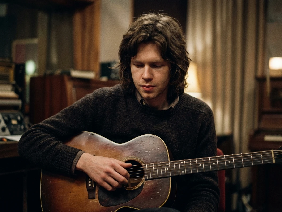 Nick Drake 的风格化肖像