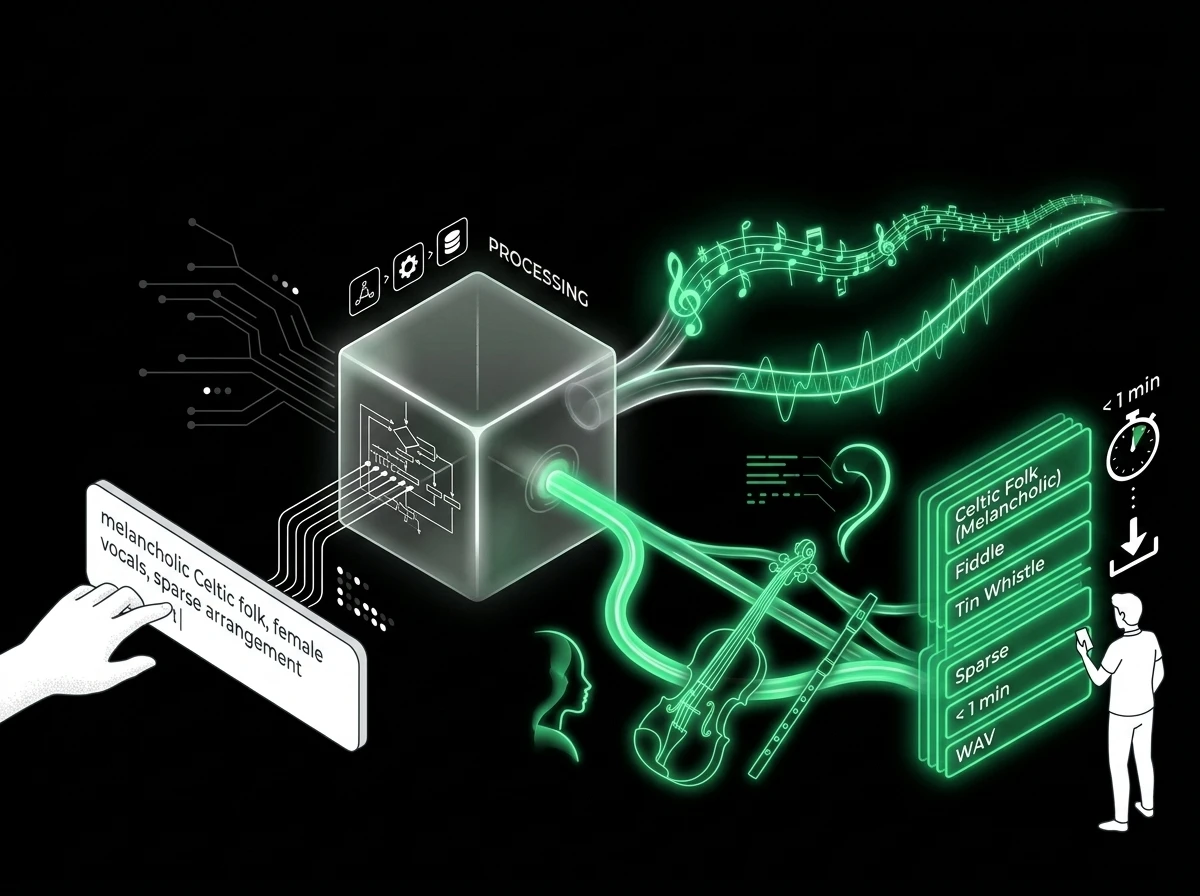 One Prompt Builds a Production-Ready Acoustic Track