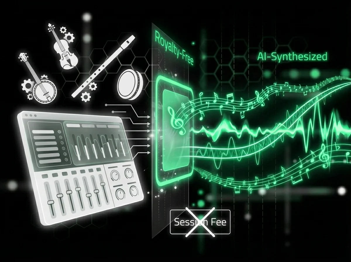 Traditional Instruments Without the Session Fee