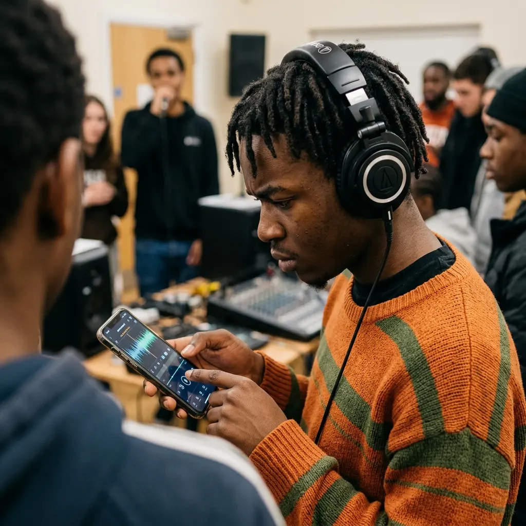 Rap Students and Cypher Hosts