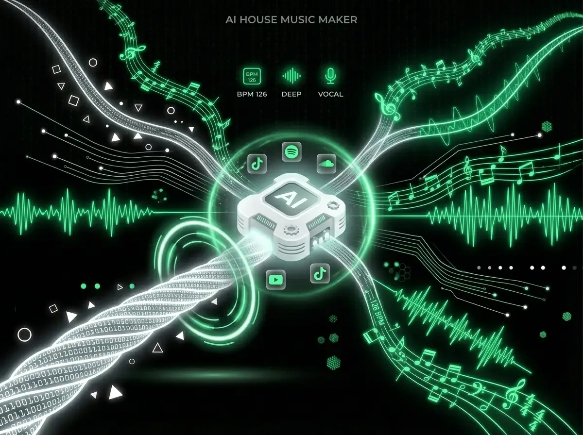 すぐに使えるロイヤリティフリーのハウスビート