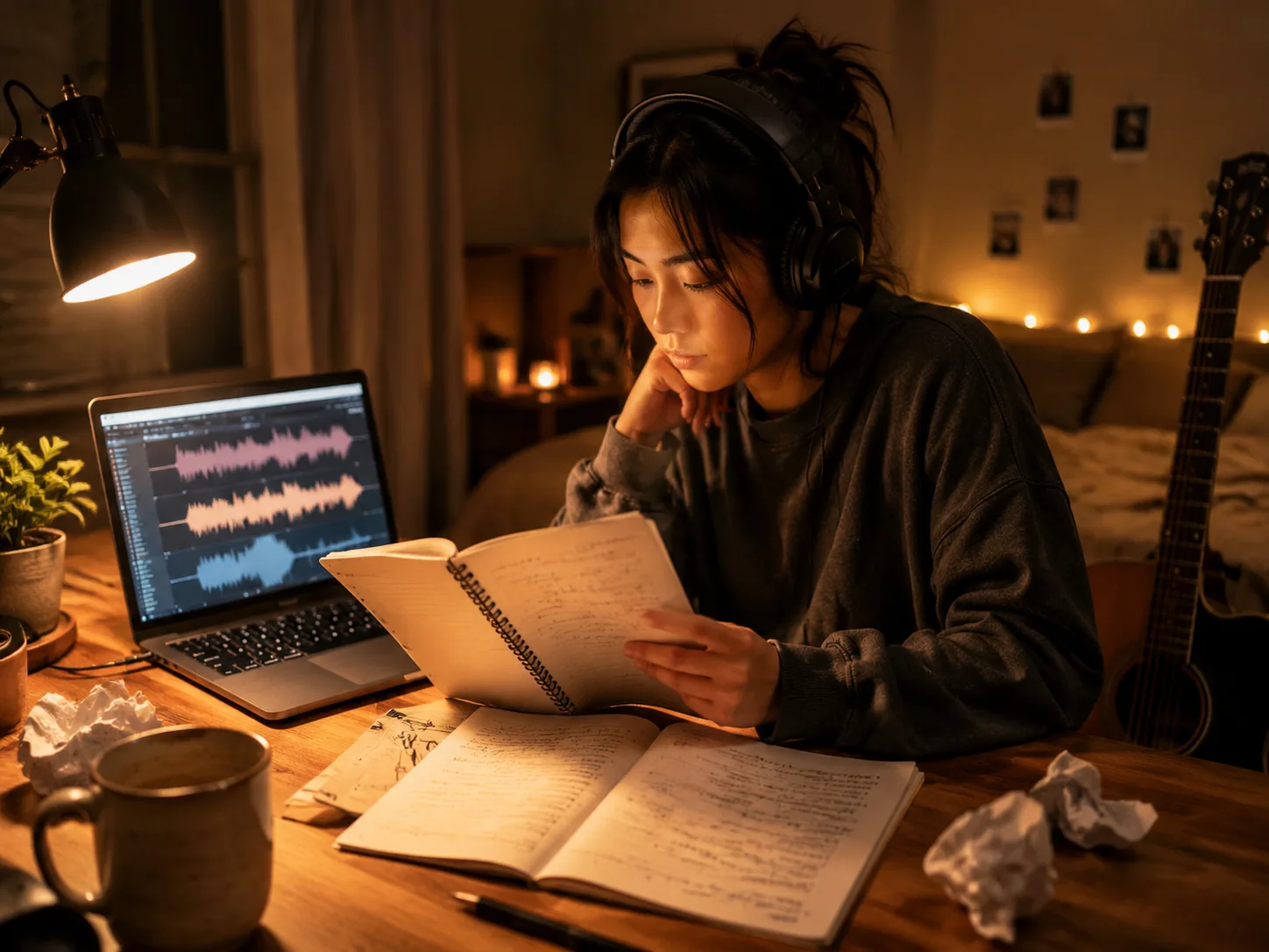 Shape Raw Ideas into Song Lyrics
