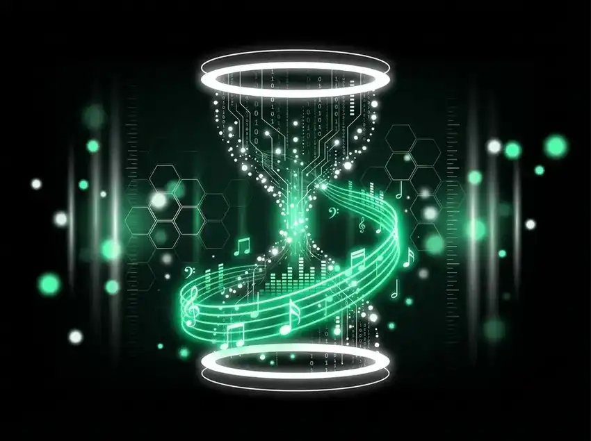 ボーカル曲またはインストを生成