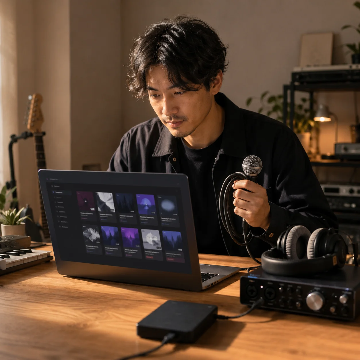 Artistes gérant leurs propres modèles vocaux