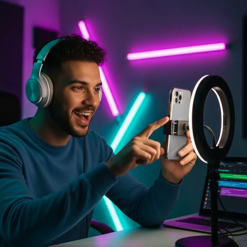 Creadores de TikTok y YouTube