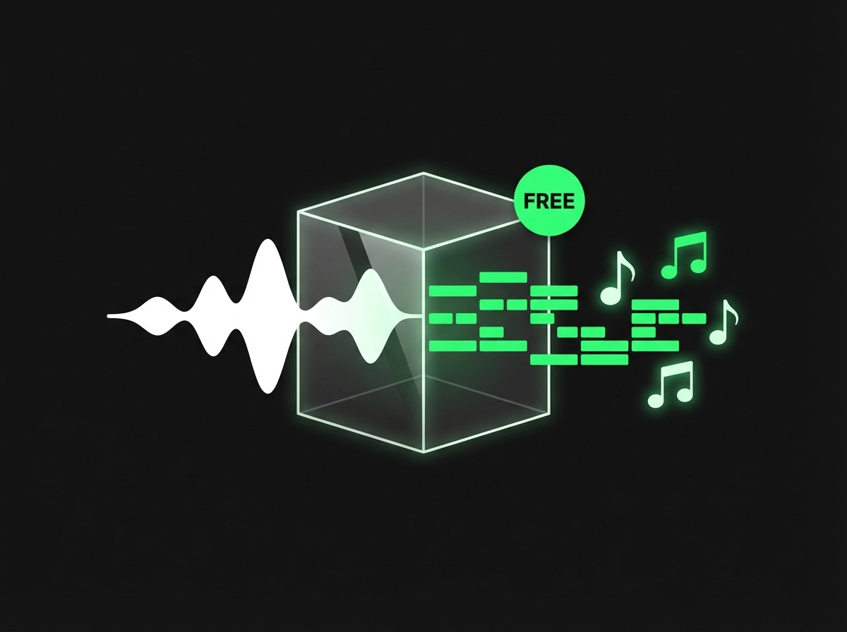 完全無料のオーディオMIDI変換ツール