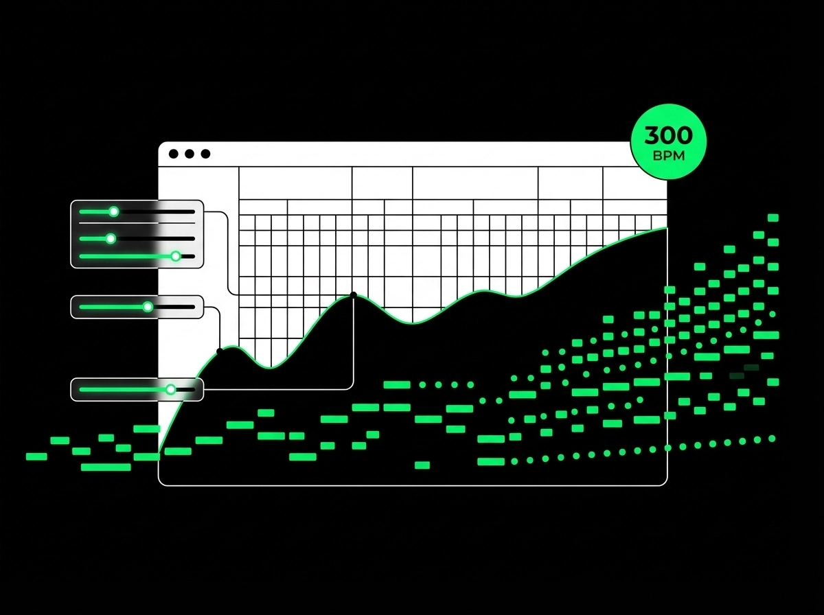 Advanced Tempo & Time in MIDI Editor Online