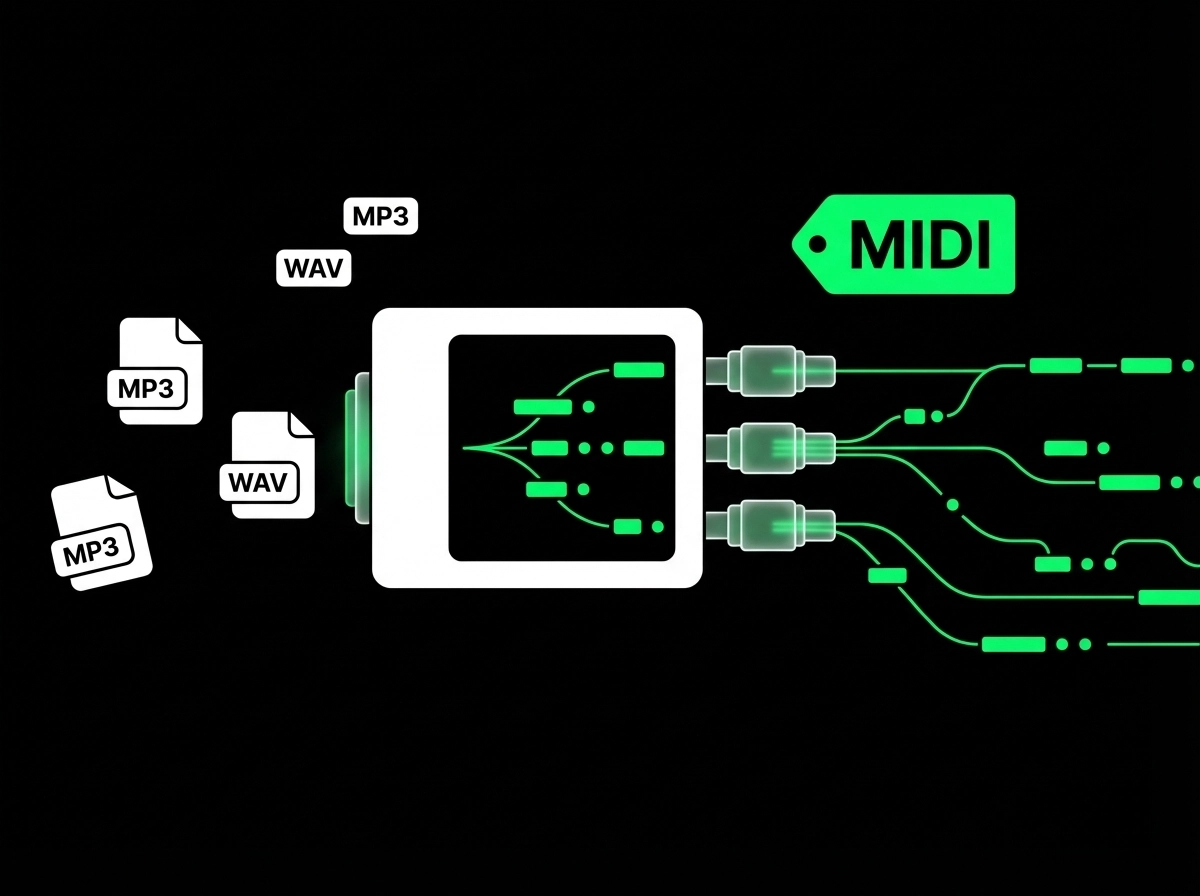AI MIDI编辑器中的MIDI I/O支持