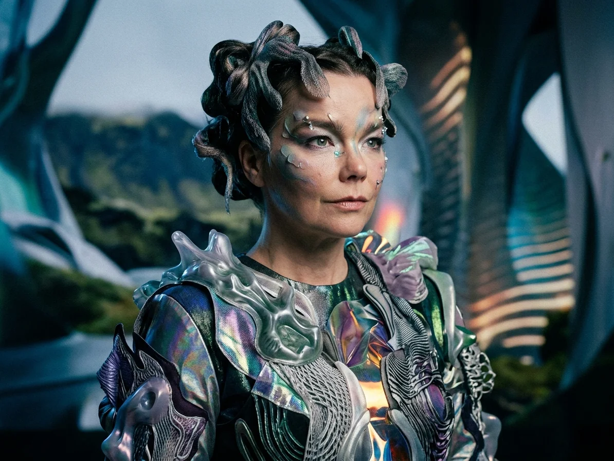 Björk 真人编辑风肖像